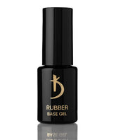 Kodi Professional Rubber Base Gel bottle close-up, clear flexible base for natural nails