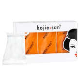Kojie San original soap front view with three bars for brighter, more even-looking skin.
