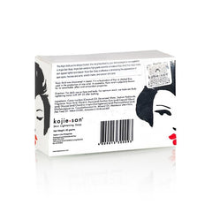 Kojie San soap lather demonstrated during daily cleansing routine.