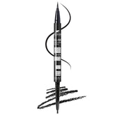 Kokie Gel Ink Dual Ended Eyeliner in matte black product shot for defined eyes