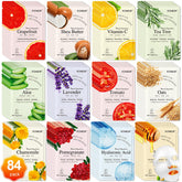 KONEUK 84-pack mask variety offering daily hydration and nourishment.