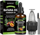 KONEUK Batana Oil bottle for nourishing hair and growth support.