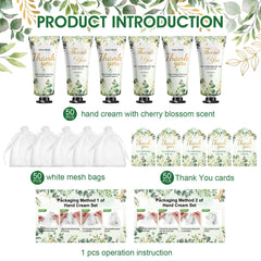 KONEUK organza bags display hand cream gifts with a premium bridal touch.