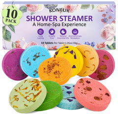 KONEUK lemon shower steamer for a bright morning aromatherapy moment