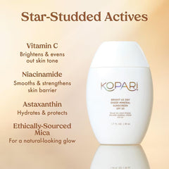 Kopari Bright as Day label highlights reef-safe, vegan sunscreen