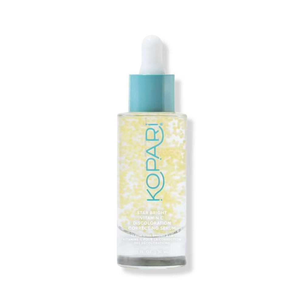 Kopari Star Bright Serum bottle showing a brightening daily use for radiant skin.