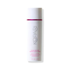 Kopari Ultra Restore Firming Serum bottle highlights premium packaging and deep hydration.