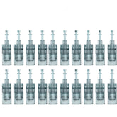 Kopcesw 36-pin microneedling cartridges close-up, M8 compatible for home use.