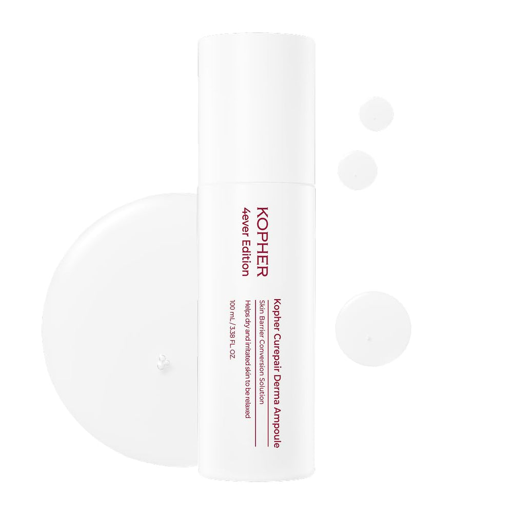 Kopher Curepair Derma Ampoule Mist bottle: premium packaging for sensitive skin refresh.