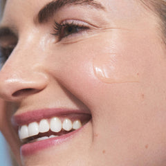 KORA Organics Hyaluronic Acid serum texture shows lasting moisture and plump skin