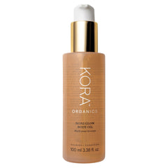 KORA Organics Noni Glow Body Oil bottle for deeply hydrated, radiant skin.