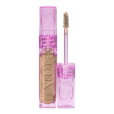 Kosas Air Brow Tinted Gel Honey Blonde application close-up showing easy tint control