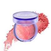 Kosas Blush is Life two-tone baked blush showing dual tones for natural warmth.