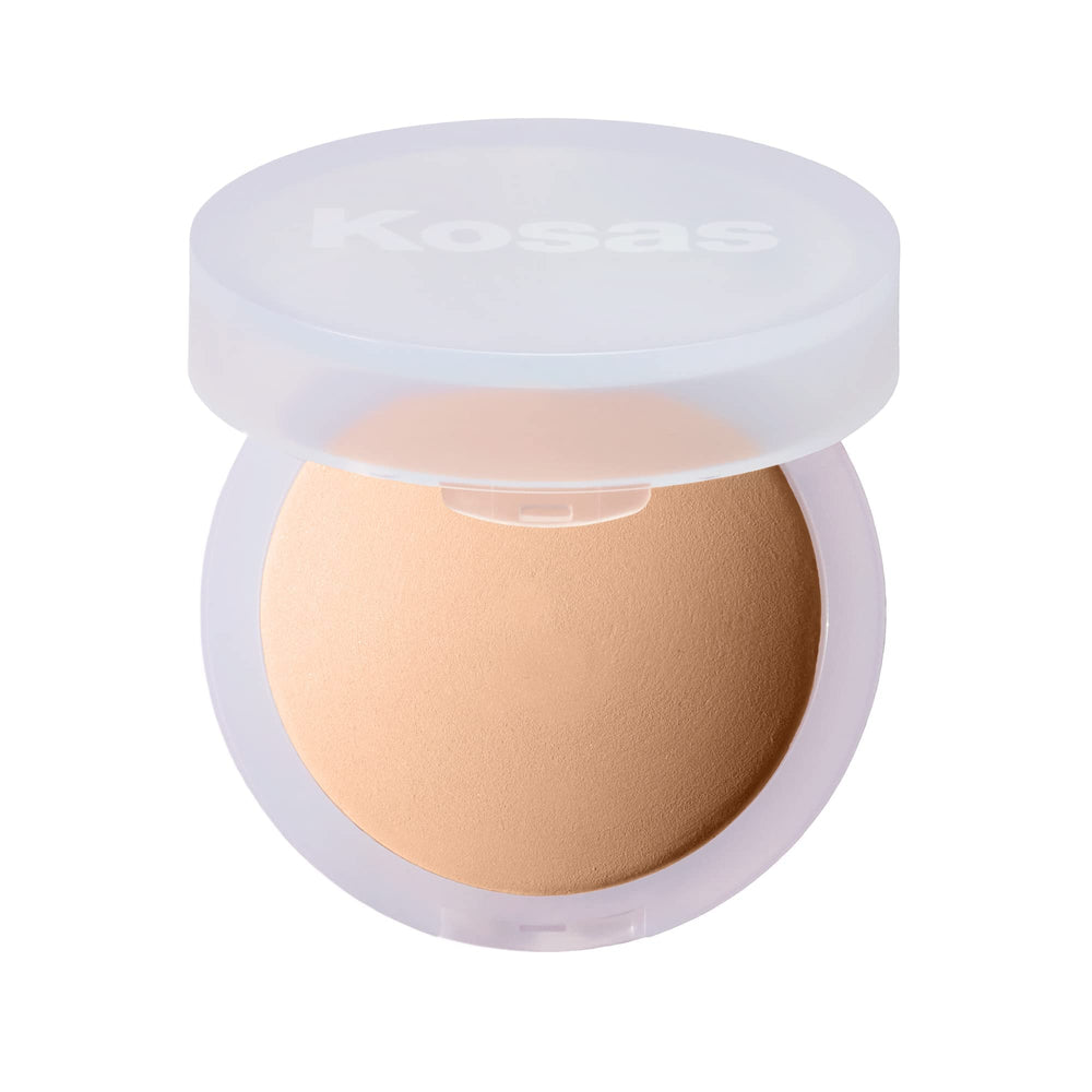 Kosas Cloud Set bottle close-up, travel-friendly packaging for on-the-go touch-ups.