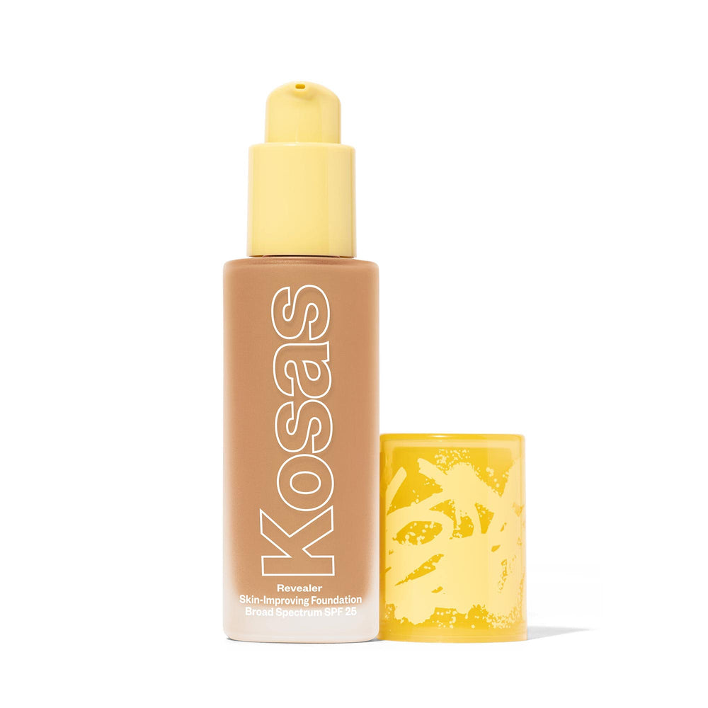 Kosas Revealer bottle front view for a natural finish and breathable comfort.