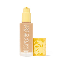 Kosas Revealer bottle swirl showing a smooth, natural finish