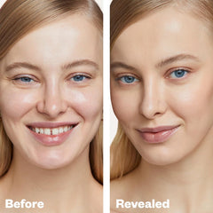 Kosas Revealer texture closeup highlights breathable, lightweight formula