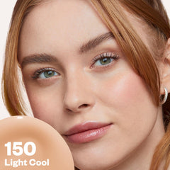 Kosas Revealer texture swatch shows smooth, buildable coverage for everyday wear.