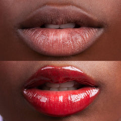 Kosas Wet Lip Oil Gloss packaging on shelf showcasing minimal ingredients