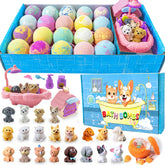 Kottke bath bombs packaging box showing the surprise inside, gift-ready.