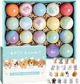 Kottke kids bath bombs reveal surprise puppy dolls inside.