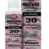 Kovr Sunscreen SPF 30 bottle highlights reef-safe protection for daily use