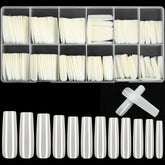 KOXXIAMOQ extra long square nail tips for natural extension.