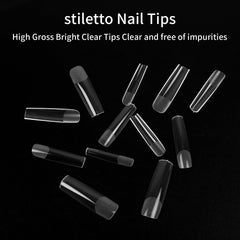 KOXXIAMOQ traceless design nail tips for seamless blend