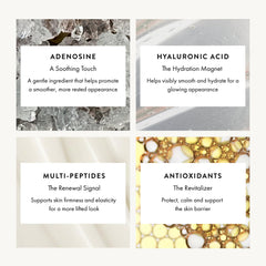 KPLUS patch with adenosine supports smoother-looking skin overnight