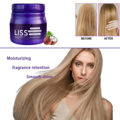 Krajiyya hair smoothing application demonstrates even distribution on hair