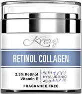 KRAVE IT Crème Visage Jour Nuit Retinol 2.5% réduit les rides et raffermit.