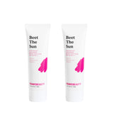 KraveBeauty Beet The Sun duo bottle front showing SPF 40 protection and vegan formula.