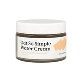 KraveBeauty Oat So Simple Water Cream jar closeup showing lightweight hydration for calm skin.