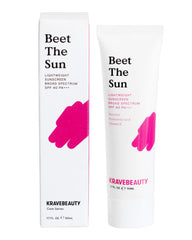 KraveBeauty Beet The Sun SPF 40 bottle for effortless daily sun protection