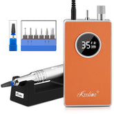 Kredioo Nail Drill control base with premium aluminum body for steady precision.