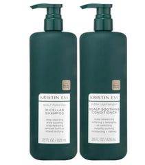 Kristin Ess Scalp Purifying Micellar Shampoo bottle cleanses impurities and refreshes the scalp