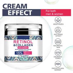 Krmspe Collagen Cream jar close-up – nourishing formula for skin resilience