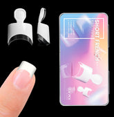 Krofaue French Nail Tips case keeps tips organized for easy DIY manicures.