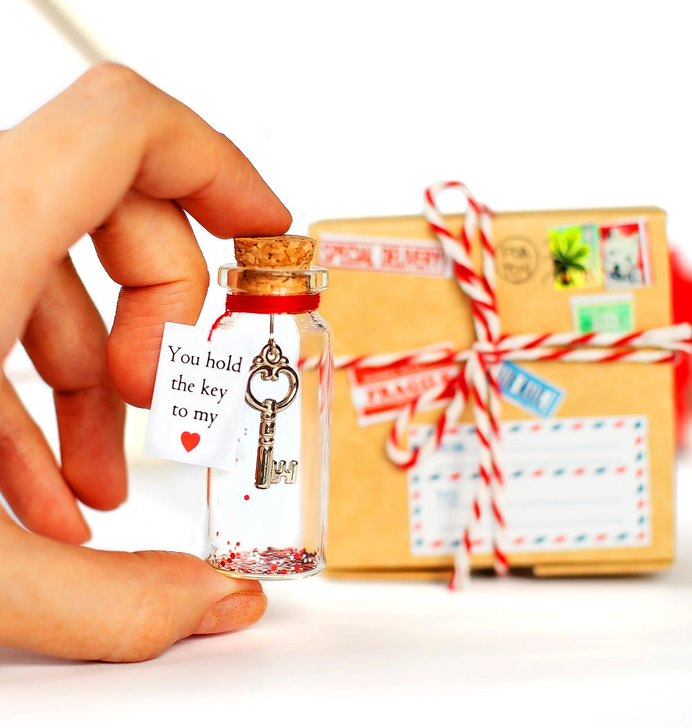 Kseniya Revta heart dinosaur unicorn jar decorations add playful romance to gifting.