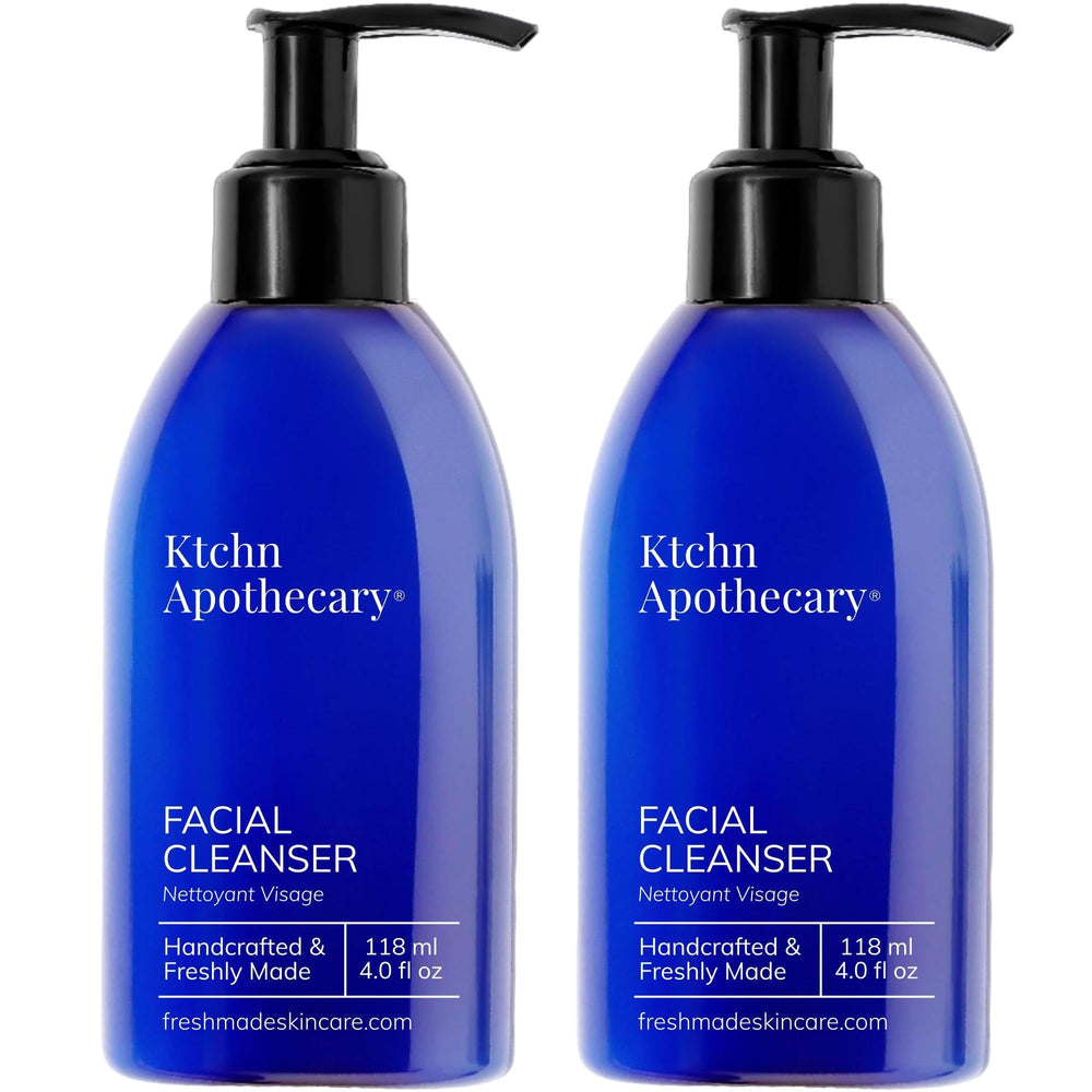 Ktchn Apothecary purifying cleanser foaming close-up for a clean, refreshed complexion.