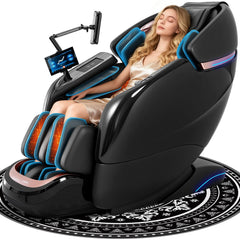 KTENTITO massage chair full body front view showing inviting home spa setup