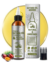 Ktintar Batana oil bottle showing pure formula for hair nourishment