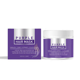 KunMan Keratin-Collagen Purple Hair Mask packshot with rich conditioning formula
