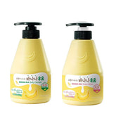 Kwailnara WELCOS Banana Milk Body Wash bottle for refreshing cleanse with nourishing banana extract.