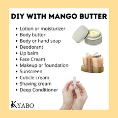 Kyabo mango butter texture scoop shows creamy, easy spread.