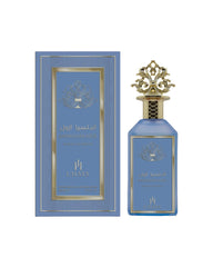 L'haya Andalusia Azul perfume bottle front view, everyday luxury for refined scent moments