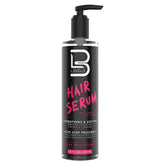 L3 Level 3 Hair Serum bottle front shows sleek packaging and shine potential.