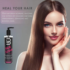 L3 Level 3 Hair Serum creates smooth, salon-like hair finish