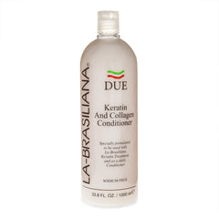 La-Brasiliana Due conditioner bottle for keratin-treated hair, smoothness