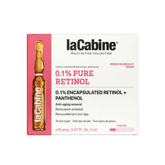 La Cabine Pure Retinol ampoules bottle for precise nightly dosing in your routine.